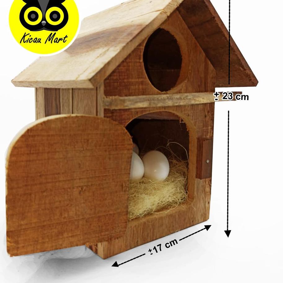Dapatkan GLODOK RUMAH GELODOK GLODOG PARKIT KAYU SARANG TERNAK BERTELUR BURUNG LOVEBIRD LOVE BIRD KE