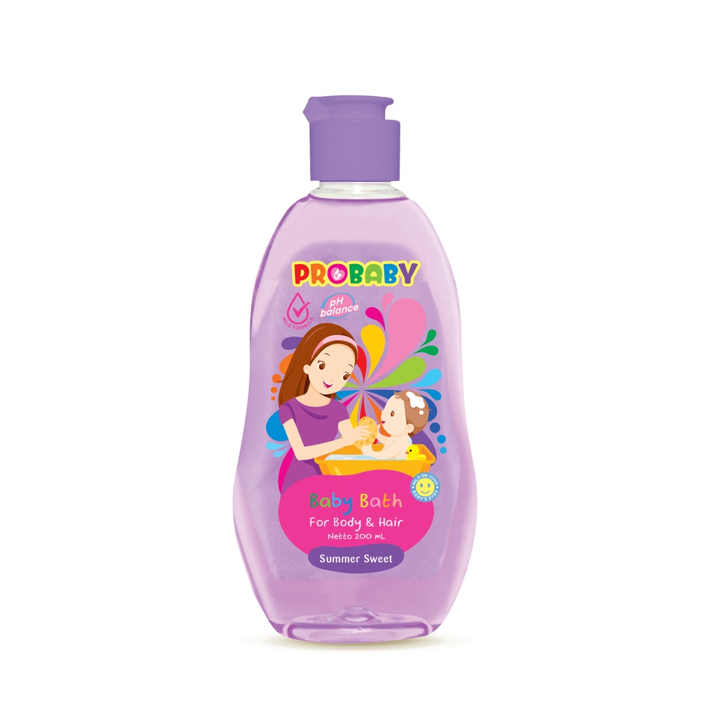 Probaby baby bath Hair &amp; Body Summer sweet 200ml