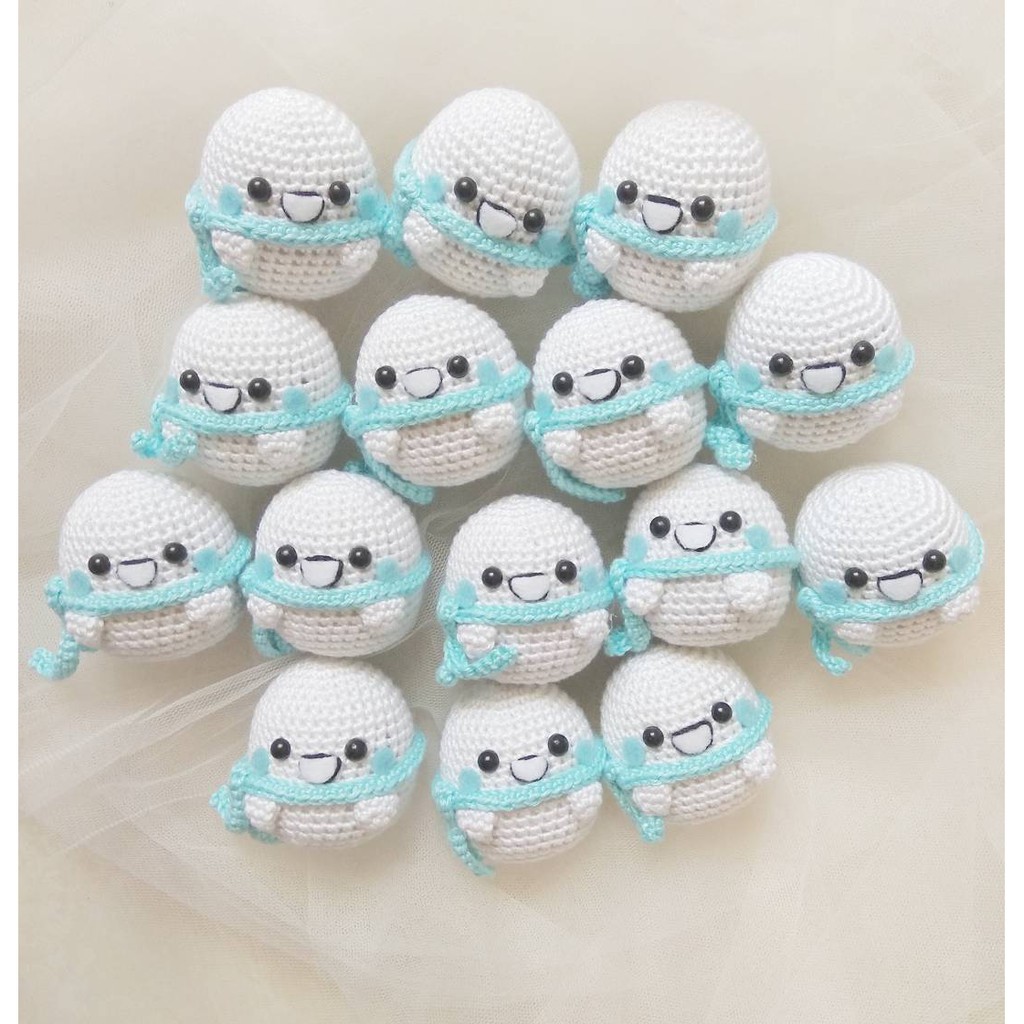 Amigurumi (Boneka Rajut) Snow Ball