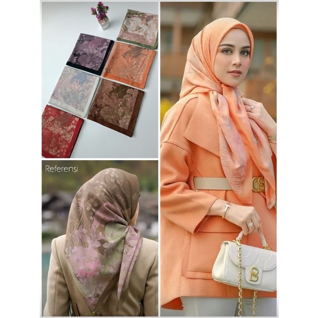 HIJAB VOAL BUTTON SCARF TISKY
