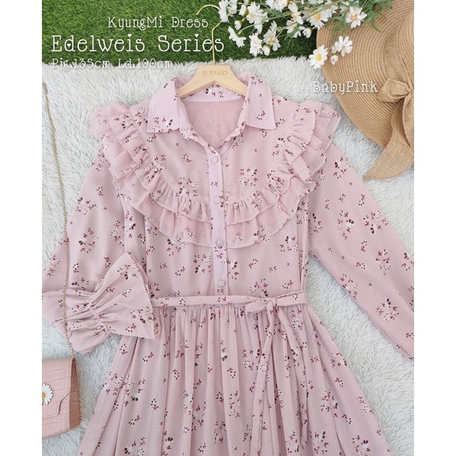 Kyung-Mi Dress Edelweis series by studhijab #studhijab #studhijab #studhijab