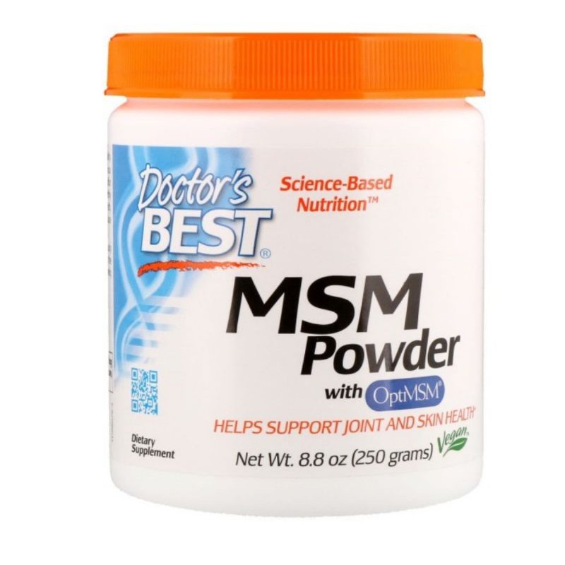 Doctor's Best MSM Powder with OptiMSM 8.8 oz (250 g) / Suplemen Sendi
