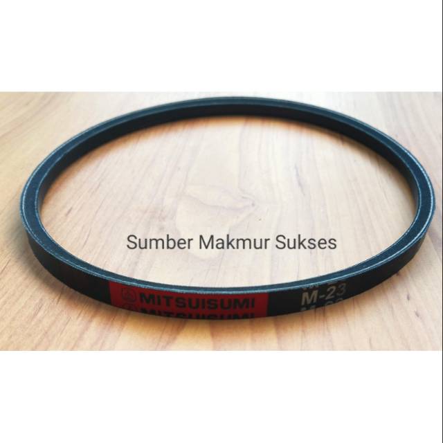 V BELT VANBELT FANBELT MESIN CUCI M23 M 23 M-23 MITSUISUMI GRADE A