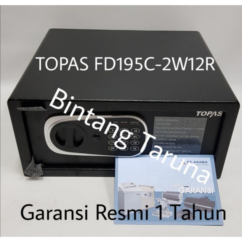 Electronic Safe Box Topas FD195C-2W12R Electronic Cash box Topas FD195