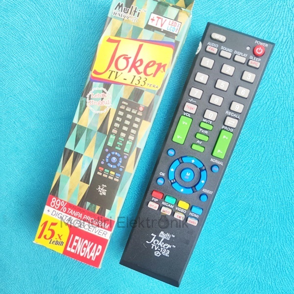 Remot Remote TV LCD LED Universal Multi Joker - Remote TV Multi Remot TV Universal Remot TV Joker 15X Multi