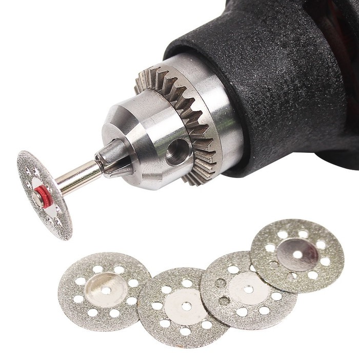 Mata Diamond 22mm Gerinda Potong Mini Grinder untuk Logam, Batu, Kaca