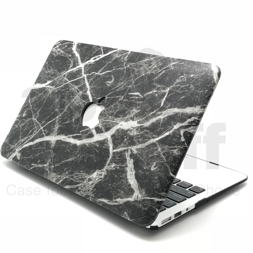 Macbook Case MARBLE BLACK