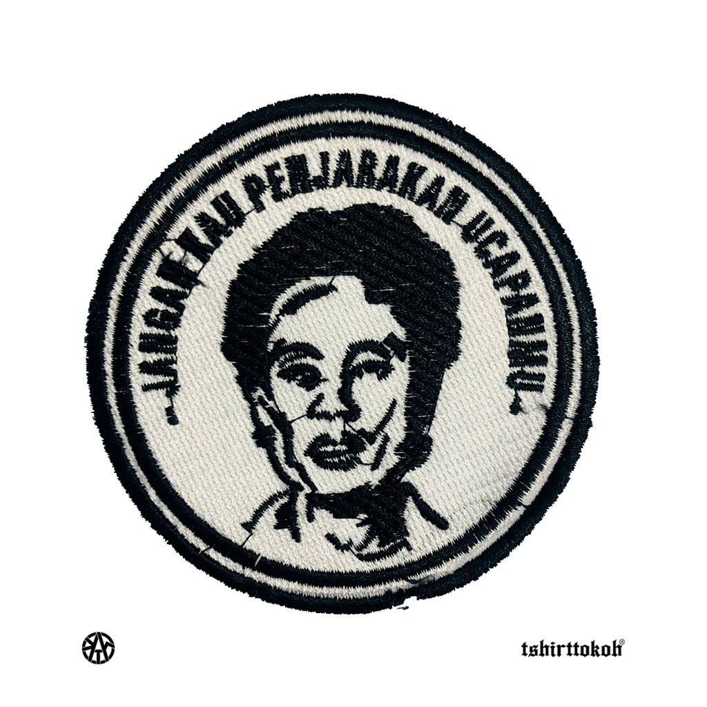 Tshirttokoh - Patch Wiji Thukul