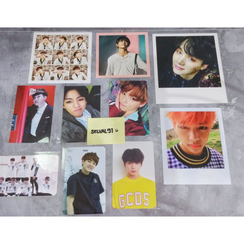 BTS Photocard - Jungkook, V, Jhope Love yourself HYYH YNWA YF Dope