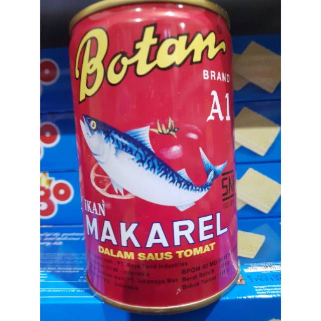 

Botan Mackarel 425g