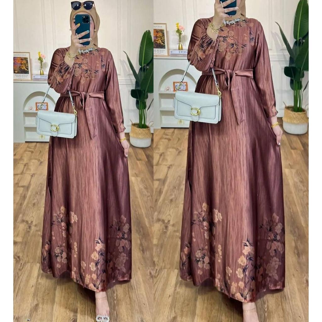 Gamis Maxmara Silk Aurora//Gamis Maxmara Viral Aurora Dress