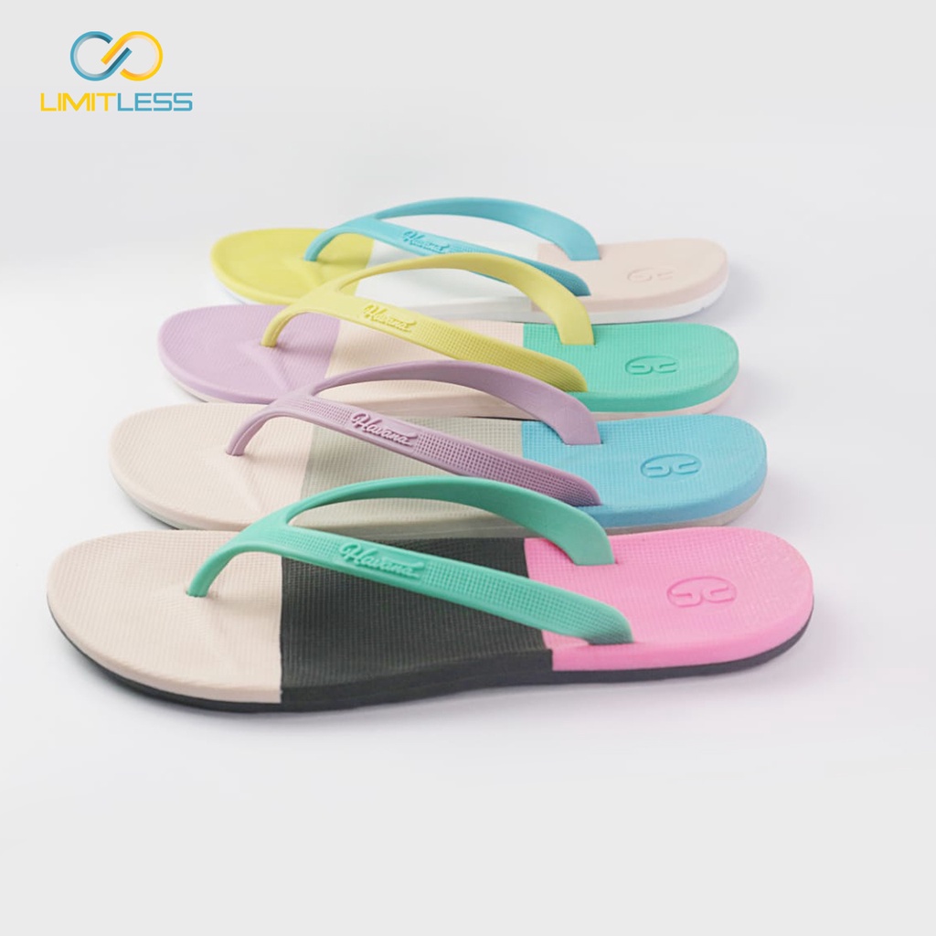 Zerolimit - Sandal Jepit Wanita Pantai Sendal Jepit Wanita Havana Sendal Cewek Traveling Outdoor Trendy