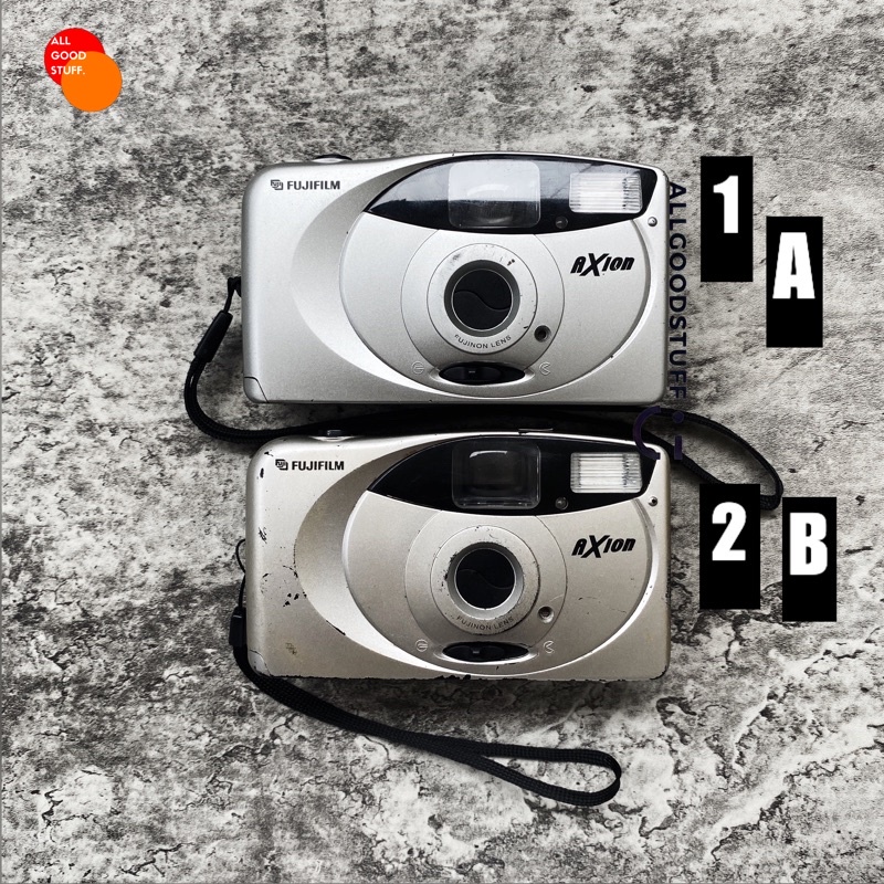 KAMERA ANALOG - FUJI ZIPP / FUJI FLEZZ / NOVACAM I / FUJI STARR / FUJI COMETA / FUJI MDL 9 / FUJICA M1 KAMERA ANALOG SAKU REUSABLE MURAH 35M MULUS ROLL FILM-FUJI AXION