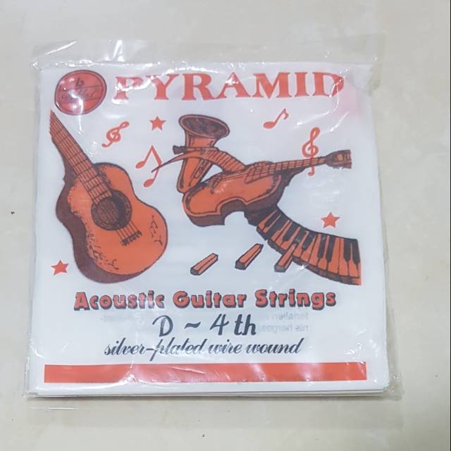 Senar gitar akustik pyramid no.4