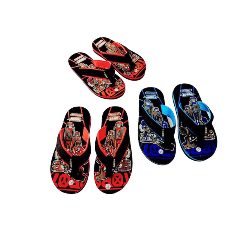 SANDAL JEPIT ANAK LAKI LAKI_SANDAL ANAK TOBOT TERBARU TERMURAH terlaris
