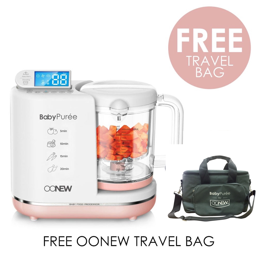 ELEK70 OONEW FOOD MAKER Michelin DIGITAL BABY FOOD PROCESSOR TB1510S FREE Travel bag