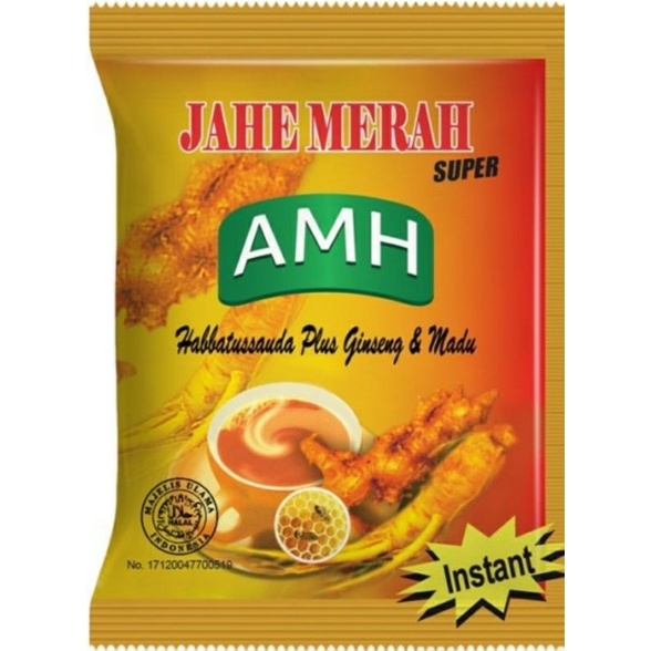 

jahe merah AMH