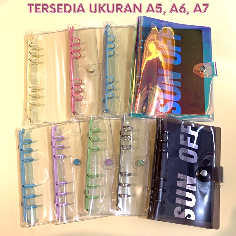 

Binder Transparan A5 A6 A7 PVC