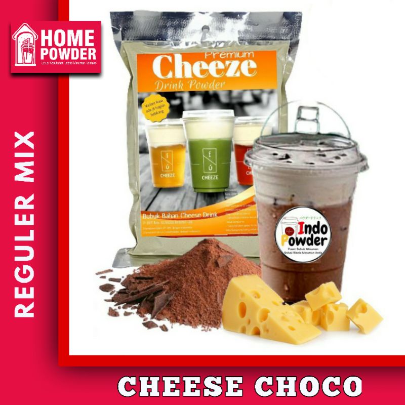 

Bubuk Minuman Drink Powder Cheese Choco 1kg Minuman Keju Coklat untuk Cafe Resto dan kedai minuman