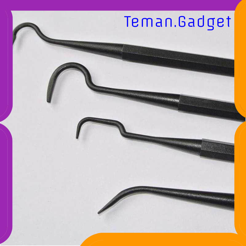 TG-ID139 CS FORCE SIKAT BESI STEEL WIRE BRUSH 3 PCS WITH PICK SET 4 PCS - CS7