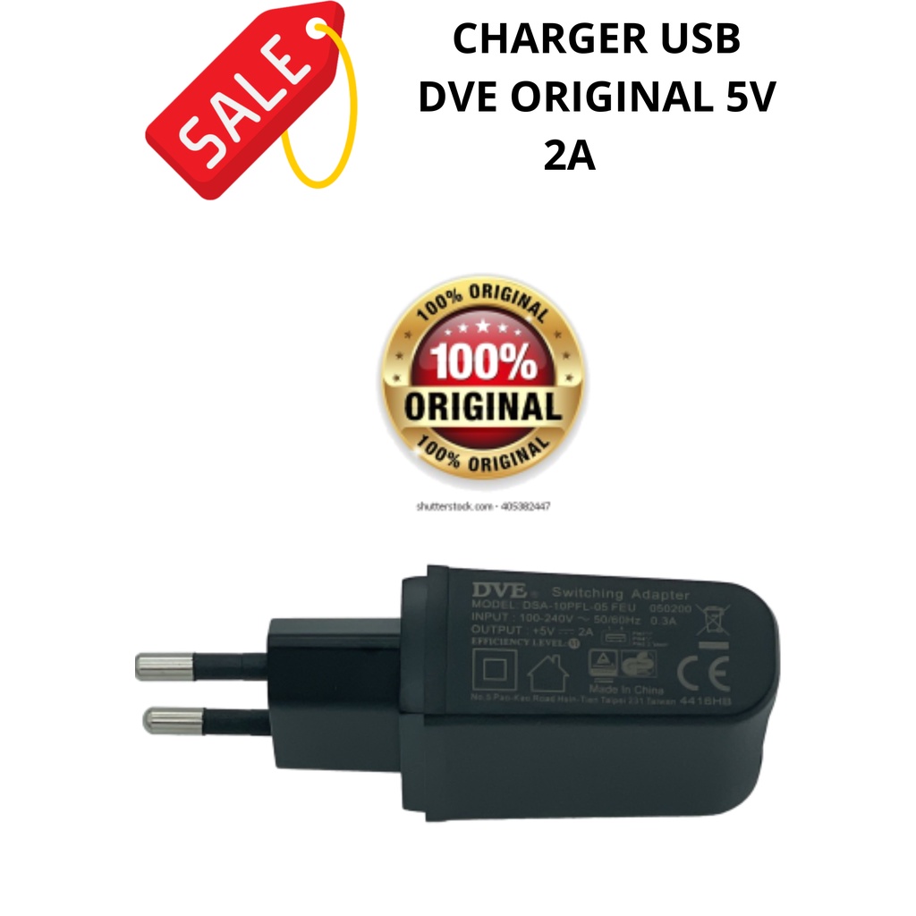 CHARGER USB HP 5V 2A WALL CHARGER ADAPTOR CHARGING 2.0A DVE COCOK BUAT SEMUA MEREK HP