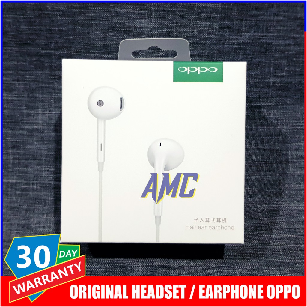 Headset Earphone Oppo A5 2020 Oppo A9 2020 ORIGINAL 100%