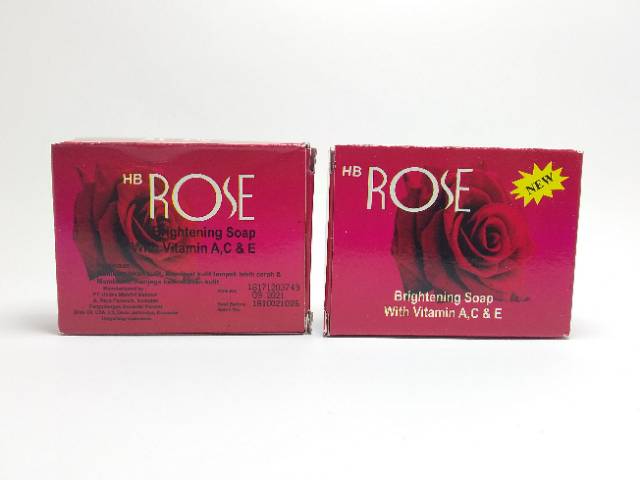 SABUN HB ROSE NEW VITAMIN A,C &amp; E BPOM