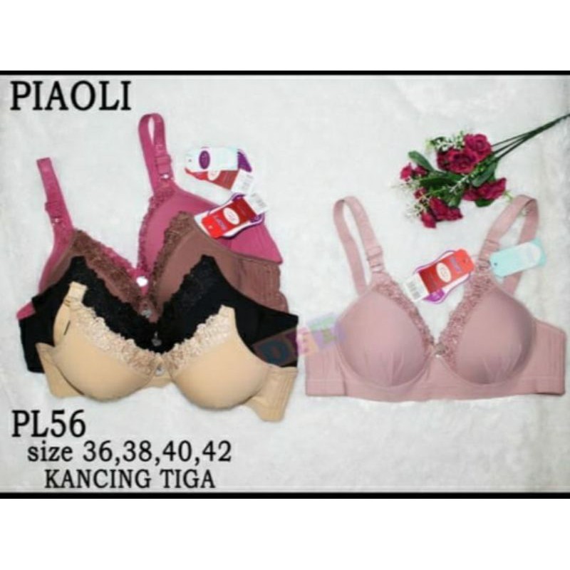 BH PIAOLI PL56 - BH PIAOLI PL66 - BH RENDA BRUKAT BUNGA - BH BUSA