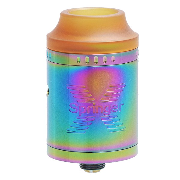 Tigertek Spirnger X 24 RDA Atomizer - RAINBOW [Authentic]  - rokok elektrik / vape