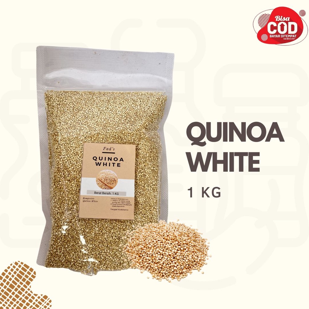 Quinoa Tricolor 1 kg - White Quinoa 1kg - Tricolor Quinoa 1kg