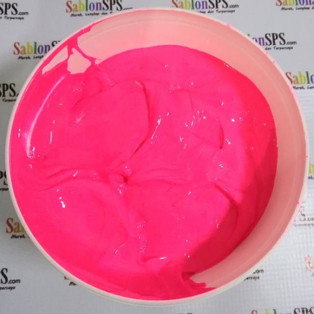 Tinta Sablon Plastisol ink Pink Fluorecent / Stabilo