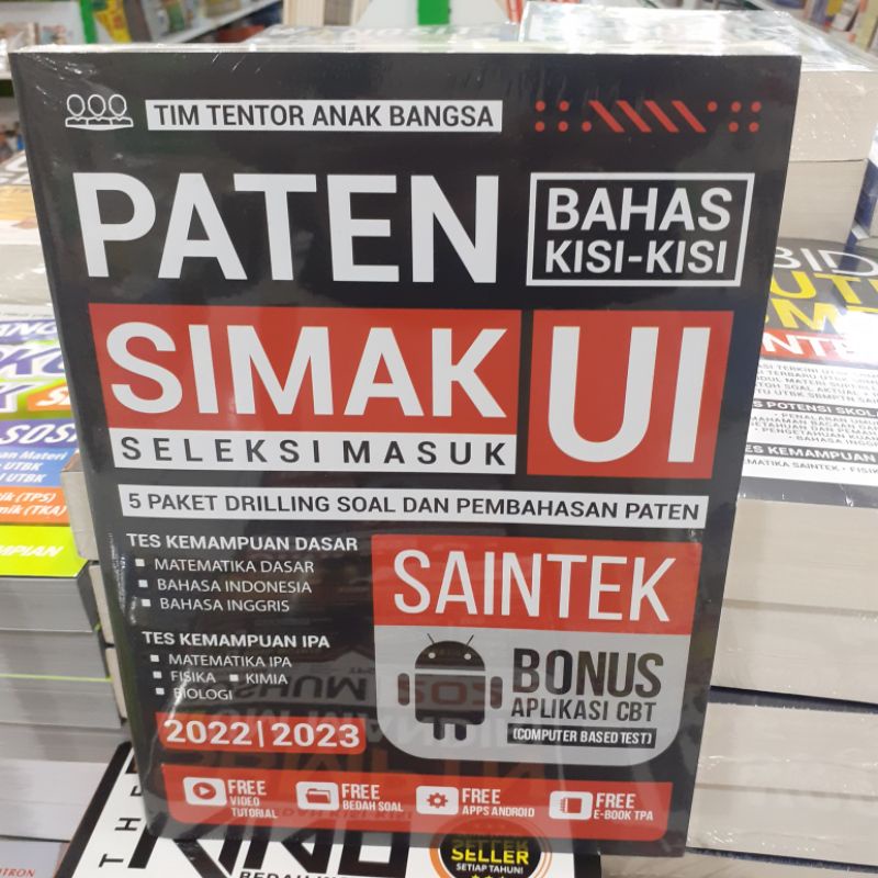 Jual BUKU PANDUAN LATIHAN SOAL PEMBAHASAN SIAP TEMBUS MASUK SIMAK UI ...