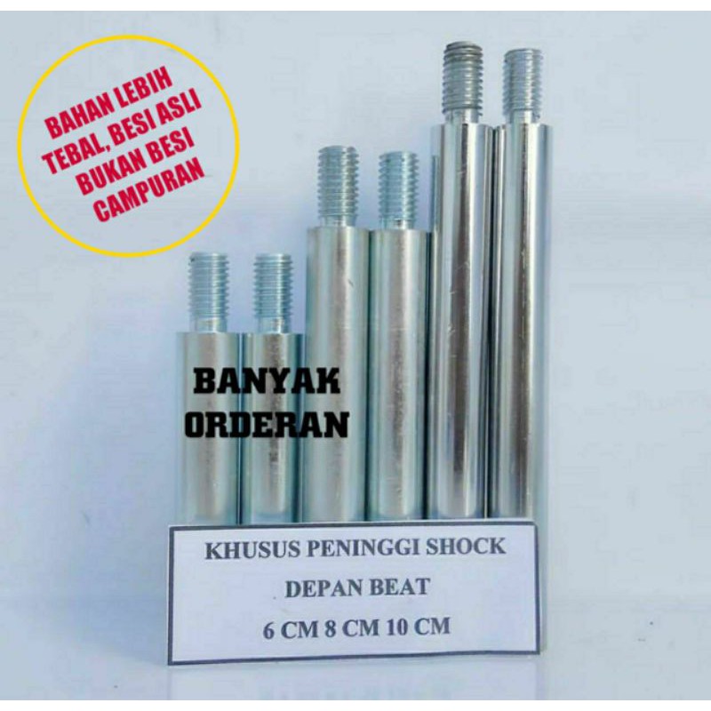 Peninggi Pangkon Tambahan Sambungan Suling Shock Skok Shok Sok Depan Beat Karbu Pop New Old D