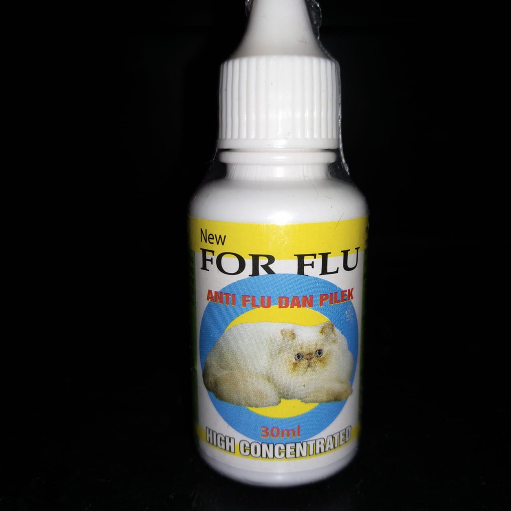 Obat Kucing Flu Pilek Bersin Demam / FOR FLU CAT ANTI FLU DAN PILEK 30ML