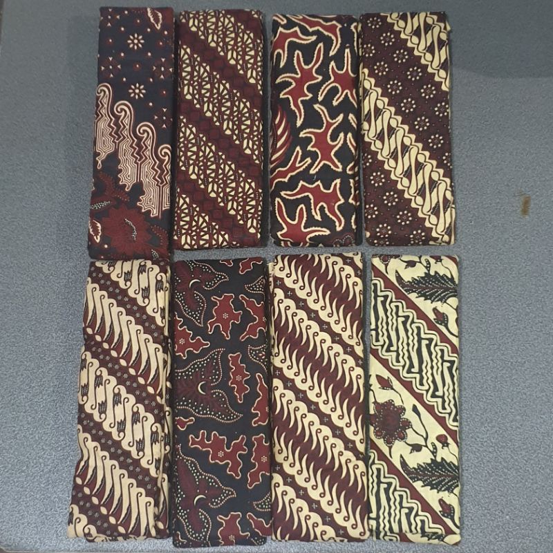 Kain Batik BANYUMASAN Potong Panjang / Kain NA Batik Motif Pakem Lawasan / Kain motif Kawung Beton / Kain Jae Lumbu / Truntum / Sidomukti