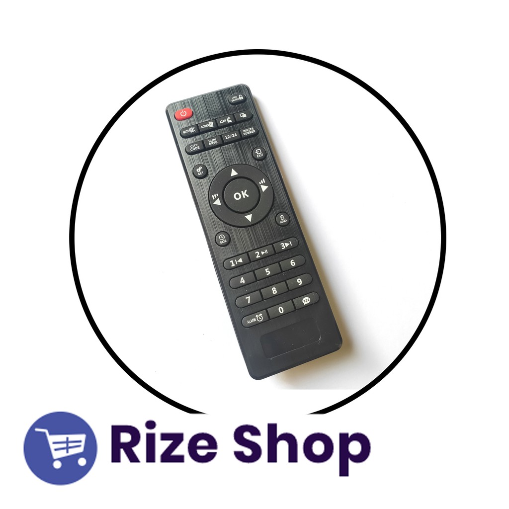 Remot Jam Dinding Digital Adzan