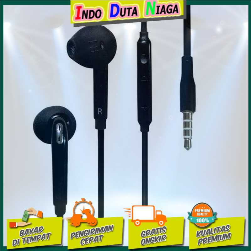 IDN TECH - Earphone Stereo Headset Sporty dengan Microphone - S6