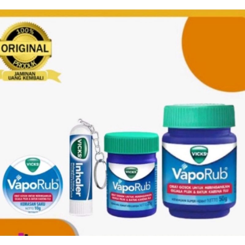 vicks vaporub 10gr / vicks vaporub 25gr / vick vaporub 50gr / vicks inhaler