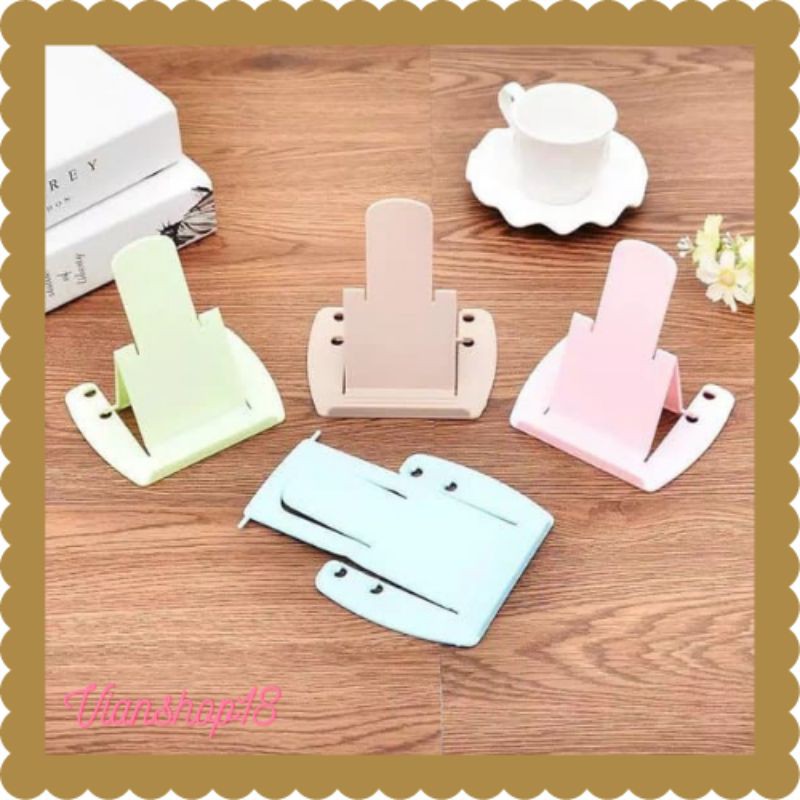 R089 Stand HP Penyangga Hp Lipat Stand Holder Mini Hp Sandaran Hp Import Murah COD