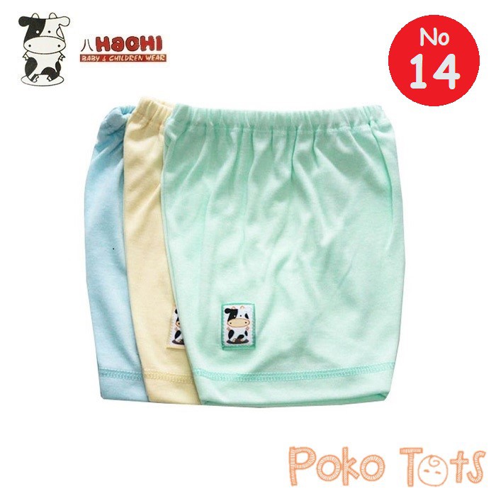 Hachi Celana Pendek No. 14 Celana Bayi dan Anak Segi Polos Warna