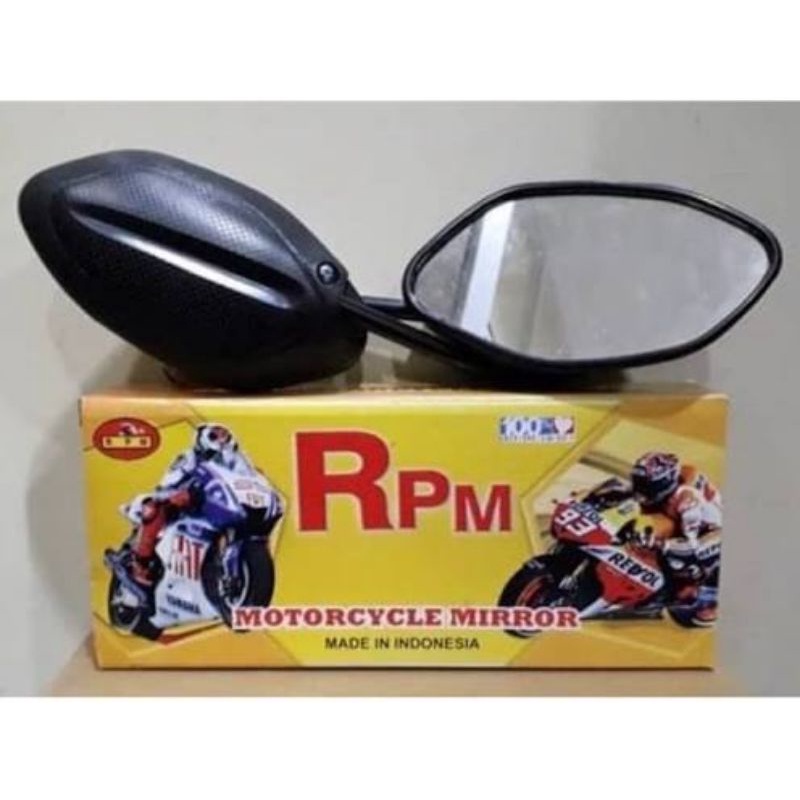 Spion Beat Ori RPM kualitas bagus tebal &amp; bening, 1 set kanan kiri