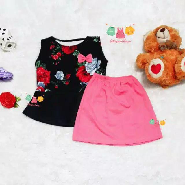 Tcb - Dress Batik Anak Karisa Usia 3-4 Tahun