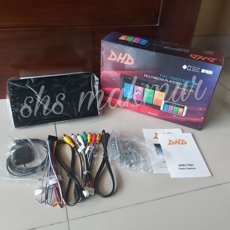 head unit mobil android DHD 7001 10inch