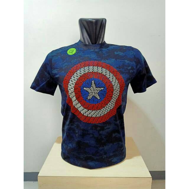 Kaos Superhero Glow in The Dark Motif