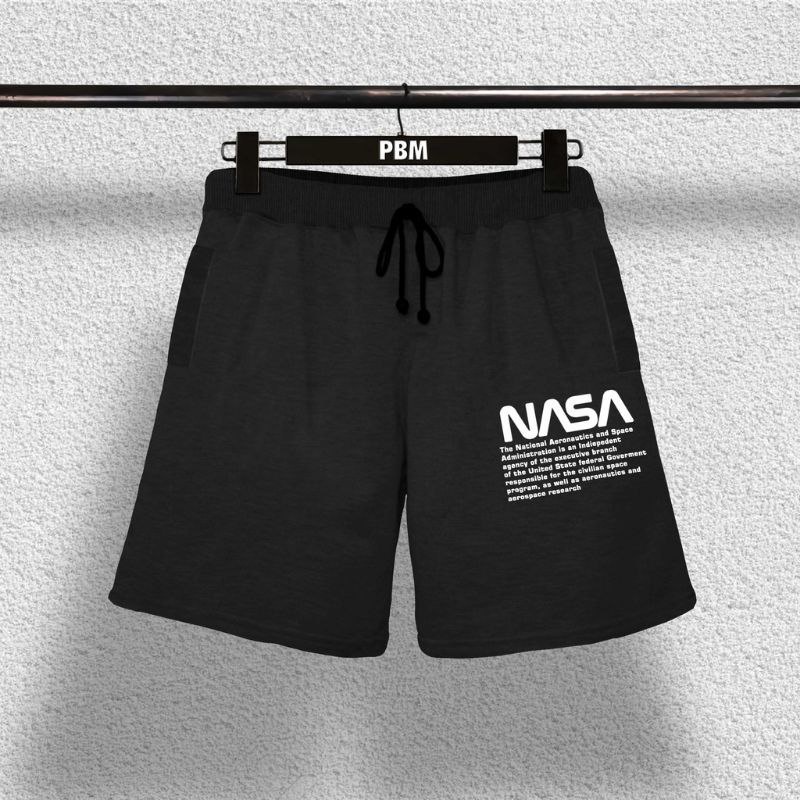 Clothing May - Celana Pendek Nasa Boxer Pria Pendek Celana Tali Kolor Bokser Kekinian Cowok Laki-Laki Bahan Babyterry Baby Terry Premium Original Murah