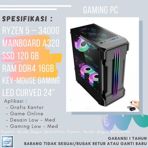 PC GAMING PAKET OM HABIB 4