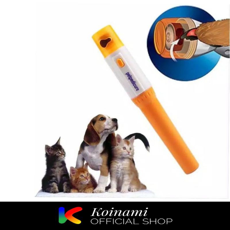 PET PEDICURE / ALAT ASAH KUKU KUCING ANJING / PEMBERSIH KUKU ANJING KUCING / KIKIR kuku