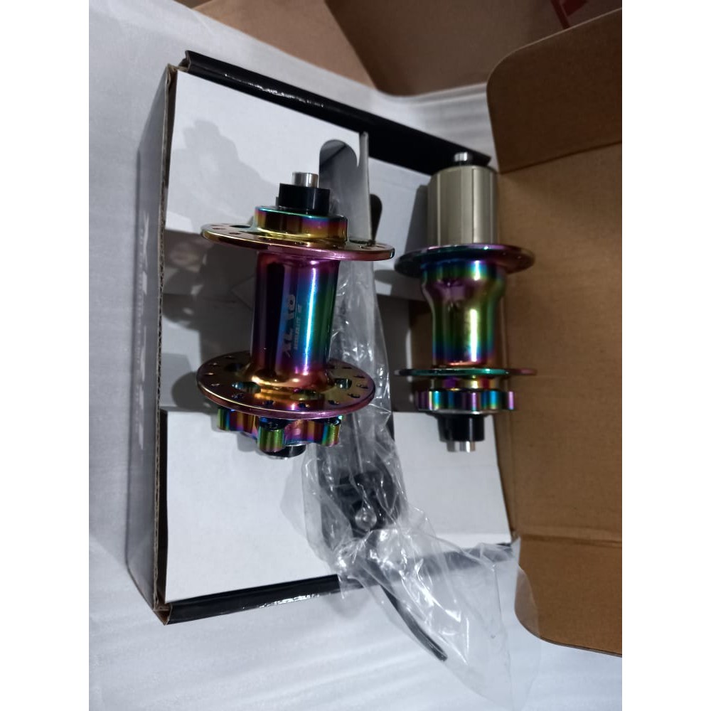 HubFreehub XLR8 Disc Brake 32 Hole Rainbow jangkrik