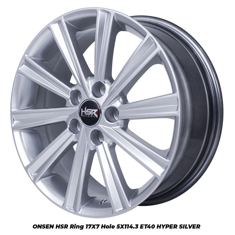 Velg Mobil HSR ONSEN Ring 17 Pelek Racing Innova Camry HRV Ertiga Luxio
