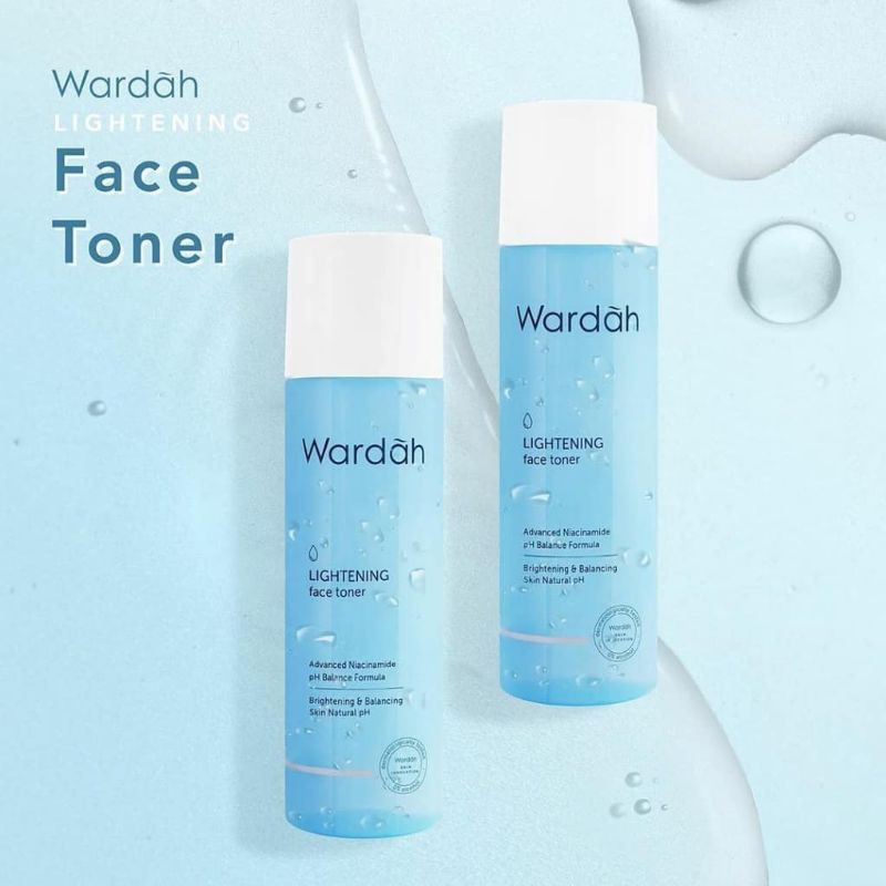 Wardah lightening face toner 125ml